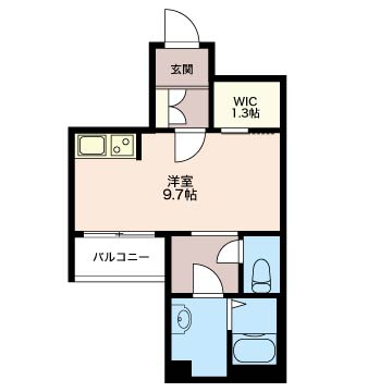 colline東中野　302号室plan