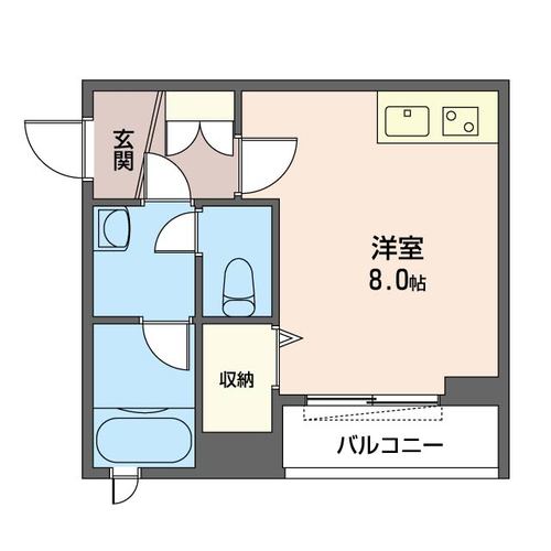 ベレオ　ピュール 302号室plan